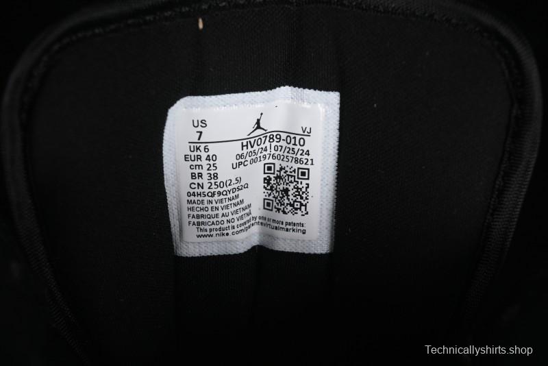 Nike Air Jordan 1 Mid Basketball Shoes White Black Silver - HV0789-010