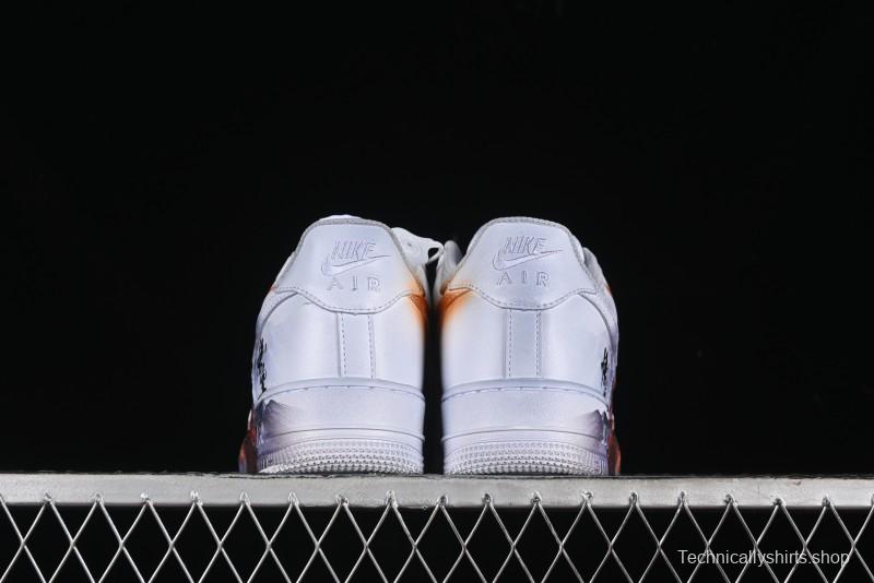 Nike Air Force 1 '07 Low Black Myth Wukong Themed Casual Sneakers - 315122-111