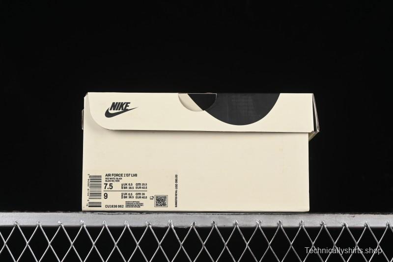 Nike Air Force 1 '07 Low QR Code Black Star Sneakers - CU1836-962