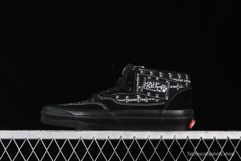 Vans Half Cab Pro 92 Retro Casual Skate Shoes - VN0A3QPH2YW