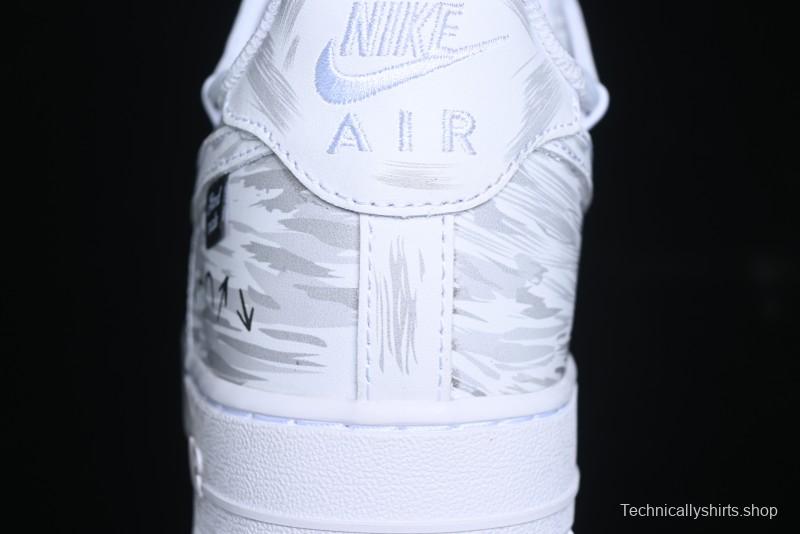 Nike Air Force 1 '07 Low Lace-Up Casual Sneakers with Full-Length Air Cushion - ZH0316-049