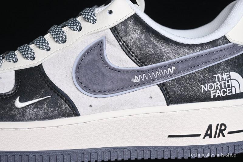 Nike Air Force 1 '07 Low The North Face Collaboration Jacket Black Casual Sneakers - DM6688-004