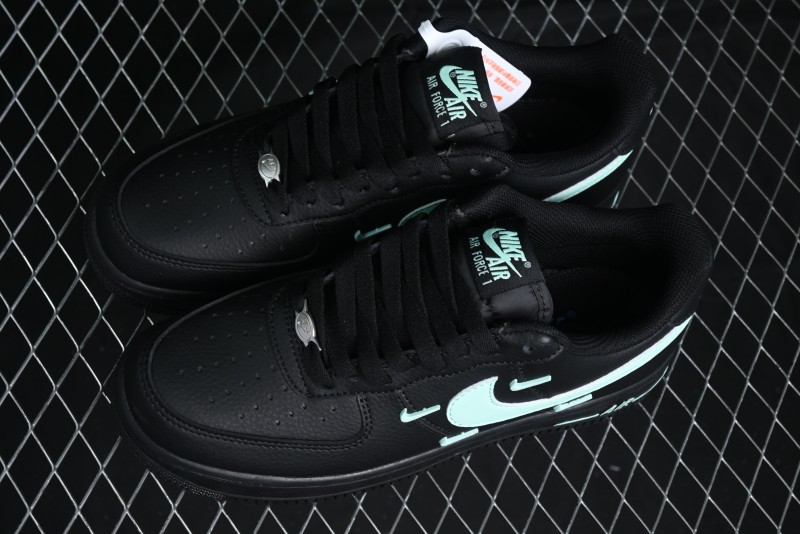 Nike Air Force 1 '07 Low Custom Casual Sneakers with Full-Length Air Cushion - CW2288-111