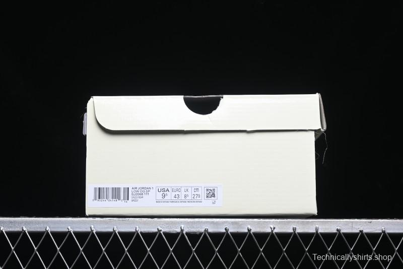 Nike Travis Scott x Fragment Design x Air Jordan 1 Low OG SP AJ1 Sneakers - SJ2068-111