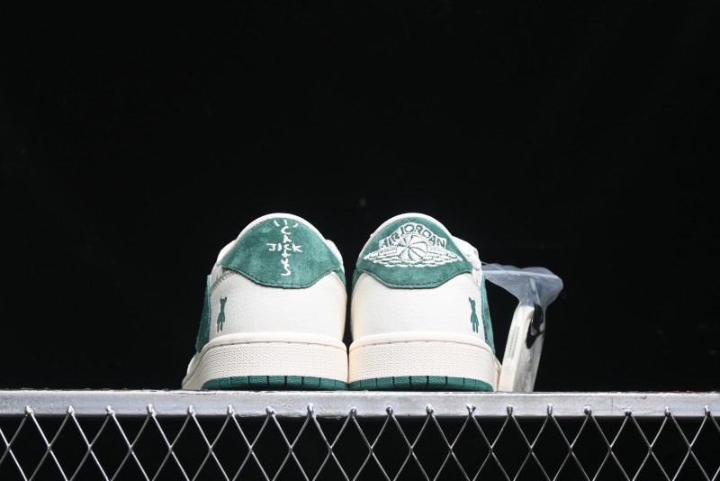 Nike Travis Scott x Fragment Design x Air Jordan 1 Low OG SP AJ1 Collaboration Sneakers - SJ2068-112