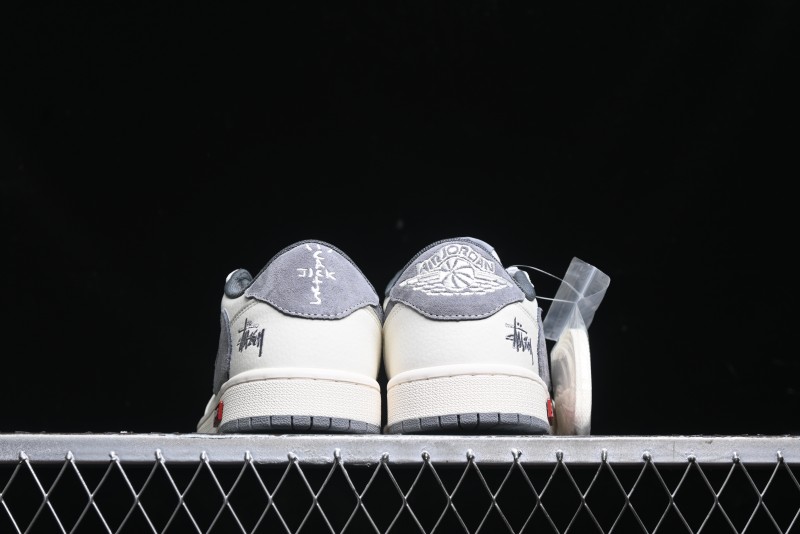 Nike Travis Scott x Fragment Design x Air Jordan 1 Low OG SP AJ1 Retro Sneakers - SJ2068-125