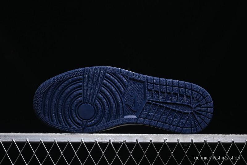 Nike Air Jordan 1 Low OG "Howard University" Casual Sneakers - HQ2993-100