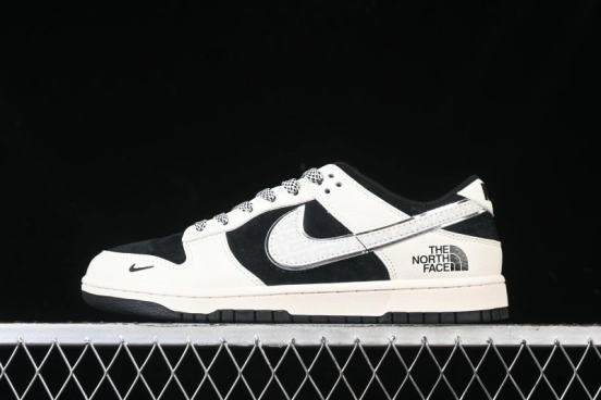 Nike SB Dunk Low The North Face x CDG Anniversary Customized Low-Top Casual Skate Shoes - BB7518-006