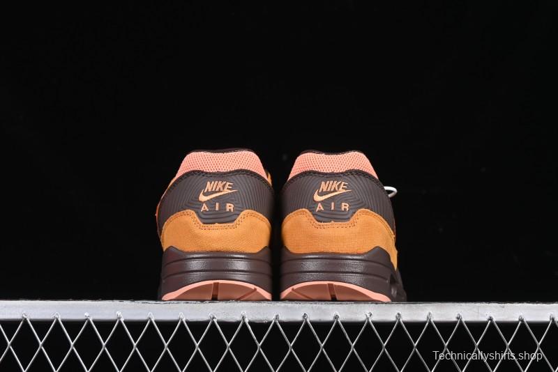 Nike Air Max 1 Retro Running Shoes with Half-Sole Air Cushion - HF7346-200