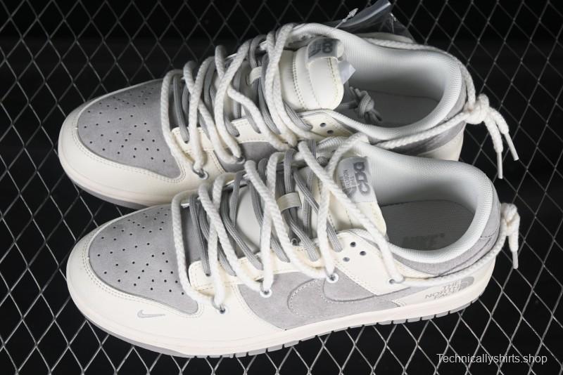 Nike SB Dunk Low The North Face Collaboration Anniversary Edition Custom Low-Top Casual Skate Shoes - YC5066-261