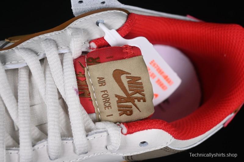 Nike Air Force 1 Shadow Lightweight Elevated Low-Top Casual Sneakers - HQ3400-030