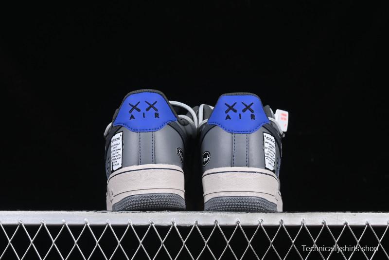 Nike Air Force 1 '07 Low British Blue Cat Casual Lace-Up Sneakers - KS6896-333