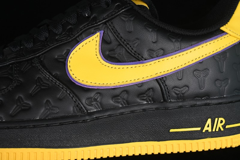 Nike Air Force 1 '07 Low Kobe All-Leather Low-Top Casual Sneakers - HV5122-001