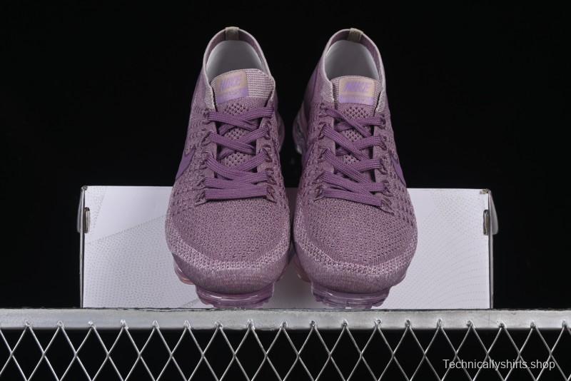 Nike Vapormax Flyknit Breathable Casual Running Shoes with Full-Length Air Cushion - 849557-500