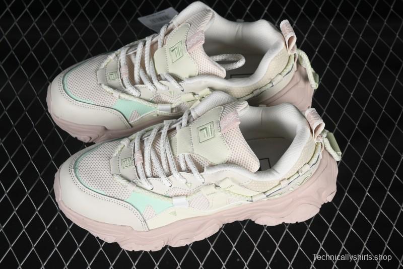 Fila Fusion Retro Mars Running Shoes with Lace-Up Design - F12W432101FAP