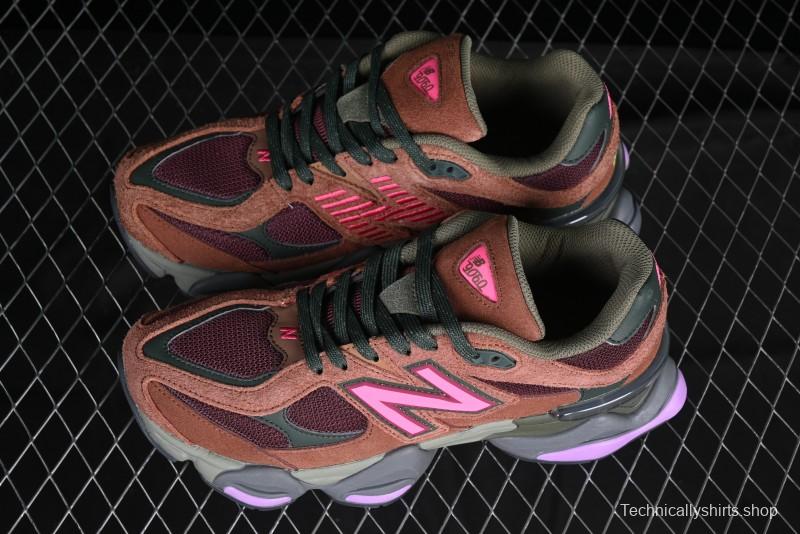 New Balance 9060 Retro Casual Running Shoes with ABZORB Cushioning Technology - U9060BUR