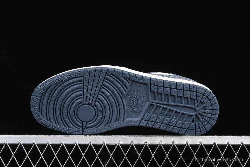 Nike Travis Scott x Fragment Design x Air Jordan 1 Low OG SP AJ1 CDG White Grey Low Top Casual Sneakers - DM9288-005