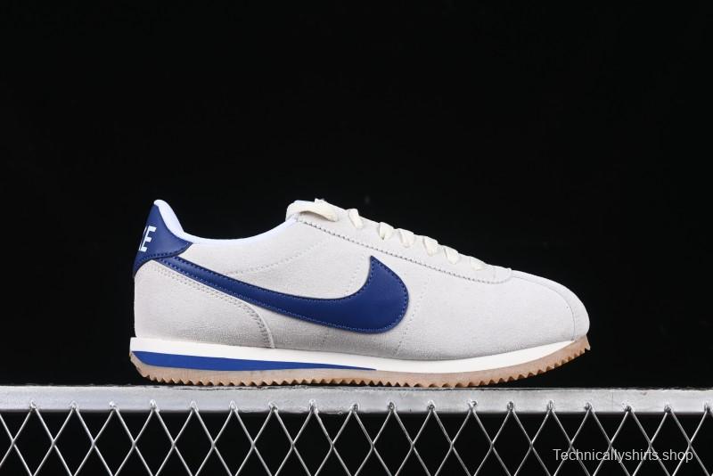 Nike Classic Cortez Leather Retro Running Shoes - FQ8108-110
