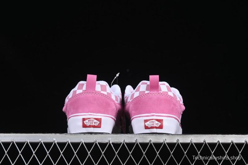 Vans Knu Skool Low-Top Retro Chunky Sneakers with Original Big Logo - VN000CRPBAK