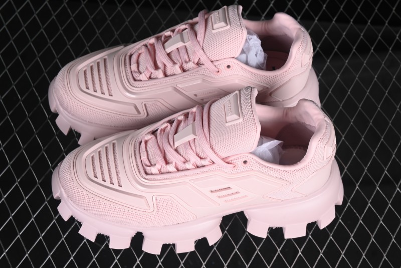 Prada Cloudbust Air Thunder Lifestyle Low-Top Sneakers with Anti-Slip and Wear-Resistant Design - 1E819L