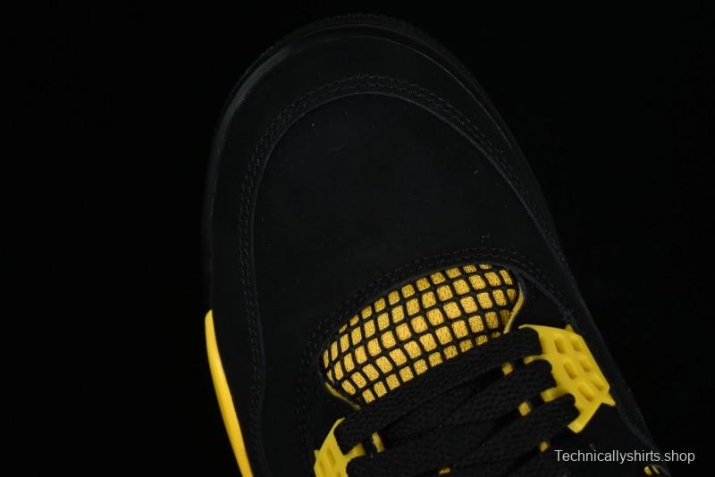 Nike Air Jordan 4 Retro Basketball Shoes Thunder - DH6927-017