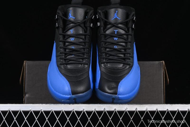 Nike Air Jordan 12 Retro Basketball Shoes with Game Royal Colorway - 130690-014