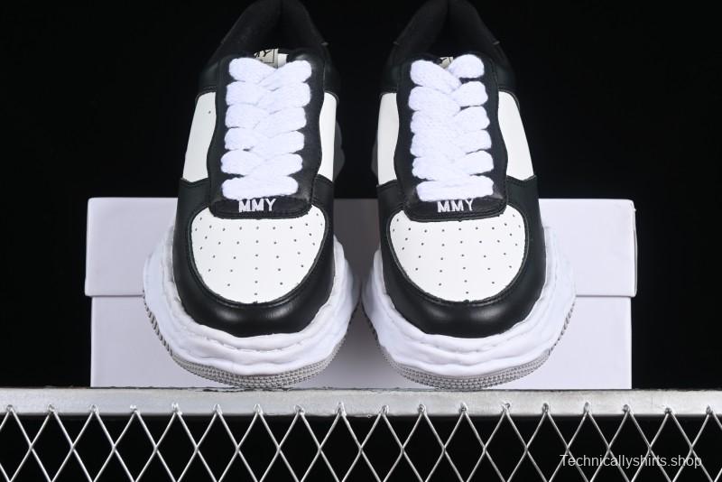 MMY Wayne Original Sole Leather Low Sneaker with Deconstructed Ice Cream Sole - W.E5