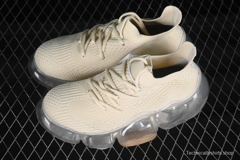 Grounds Big Bubble High Platform Sneakers in Cream White - AJE5