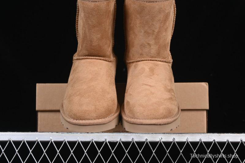 UGG Classic Short II Sheepskin Boots with Waterproof and Stain-Resistant Suede - 1016223