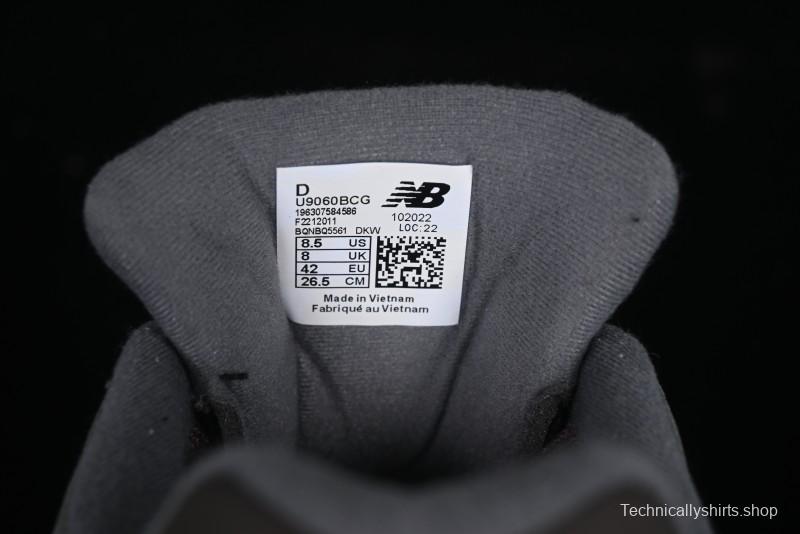 New Balance 9060 Retro Casual Running Sneakers with ABZORB Cushioning Technology - U9060BCG