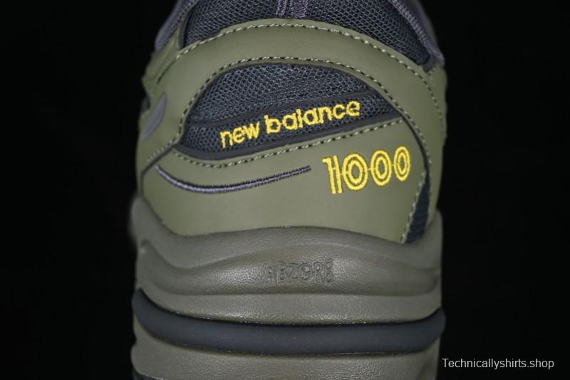 New Balance 1000 Series Retro Dad Style Low-Top Casual Running Shoes - M1000EA