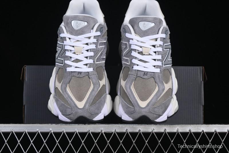 New Balance NB9060 Series Retro Casual Running Shoes with ABZORB Cushioning - U9060LBA