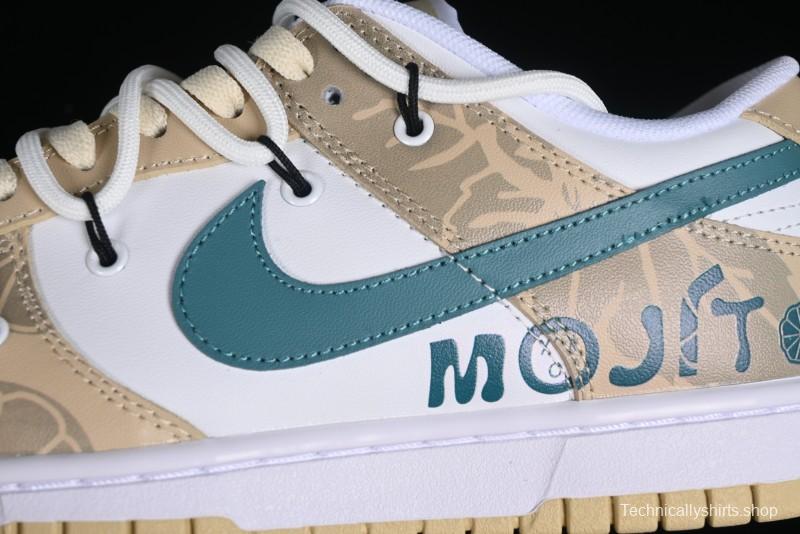 Nike Dunk Low SB Casual Sneakers with Mojito-Inspired Design - DV0833-100