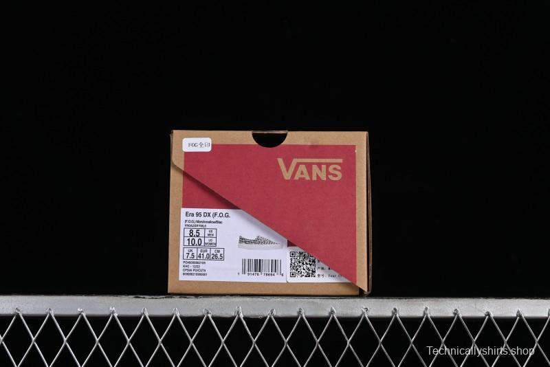 Fear Of God x Vans Era 95 Reissue Low-Top Skate Shoes - VN0A2XRYML6
