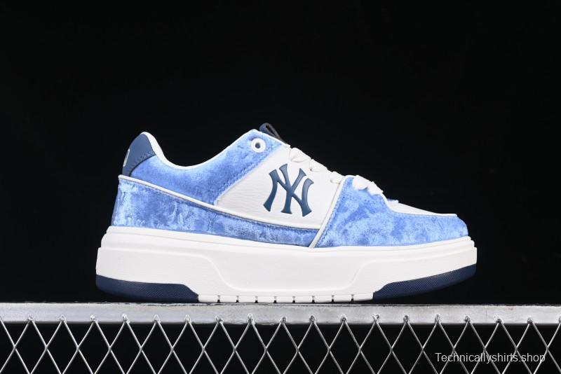 New York Yankees MLB Bigball Chunky Window Velvet Monogram Thick Sole Casual Running Shoes - 3ASXCVC4650NYS