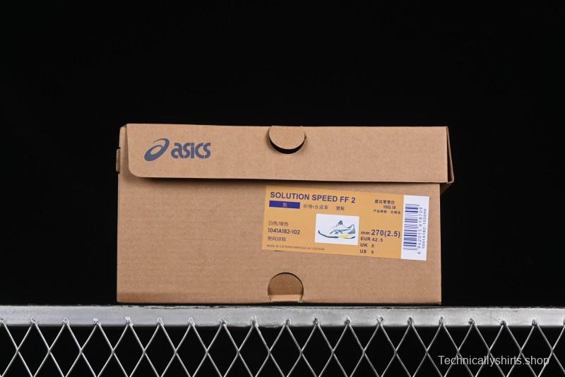 Asics Solution Speed FF 2 Retro Breathable Cushioned Casual Running Shoes - 1041A182-102