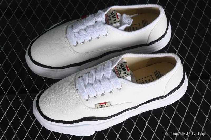 Wayne Original Sole Leather Low Sneaker with Melted Ice Cream Outsole - W.E5