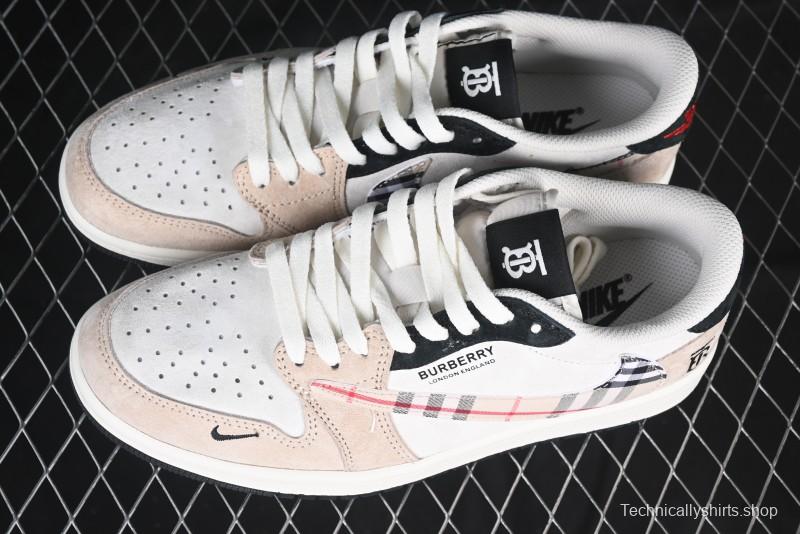 Nike Travis Scott x Fragment Design x Air Jordan 1 Low OG SP AJ1 Low Top Casual Sneakers - DM7866-049