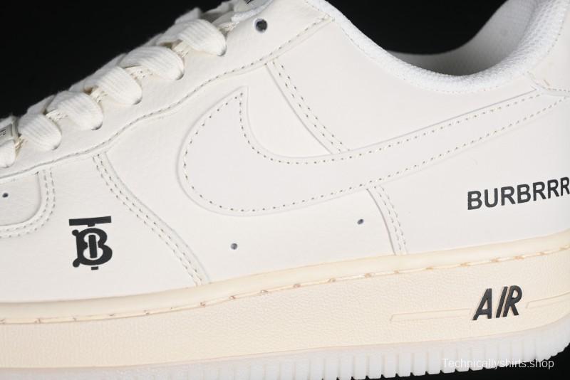 Nike Air Force 1 '07 Low Burberry Collaboration Off-White Crystal Low-Top Casual Sneakers - BB8588-226