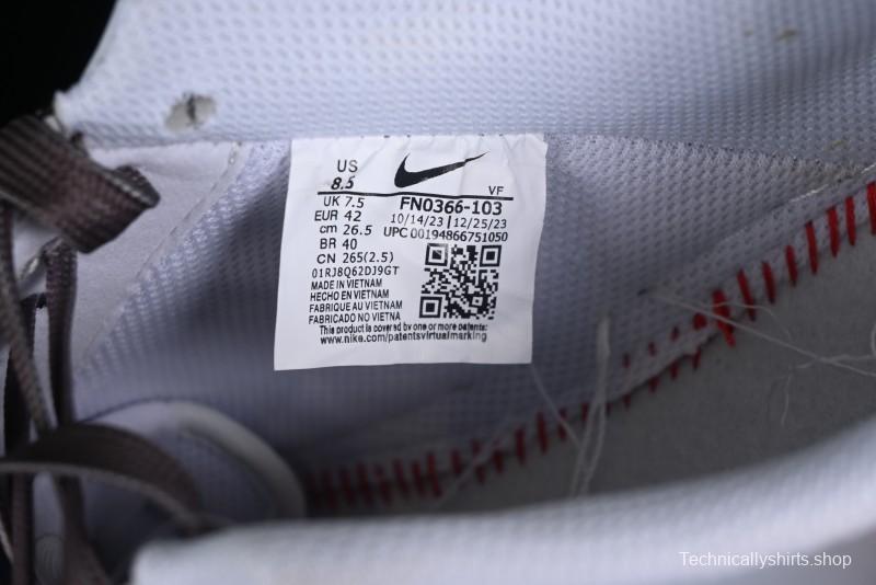 Nike Air Force 1 '07 Low Custom Anime Theme Gradient Brown Swoosh Casual Sneakers - FN0366-103