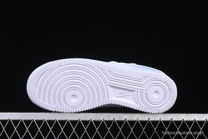 Nike Air Force 1 '07 Low Snow Tie-Dye Casual Sneakers with Lace-Up Closure - ZH0316-057