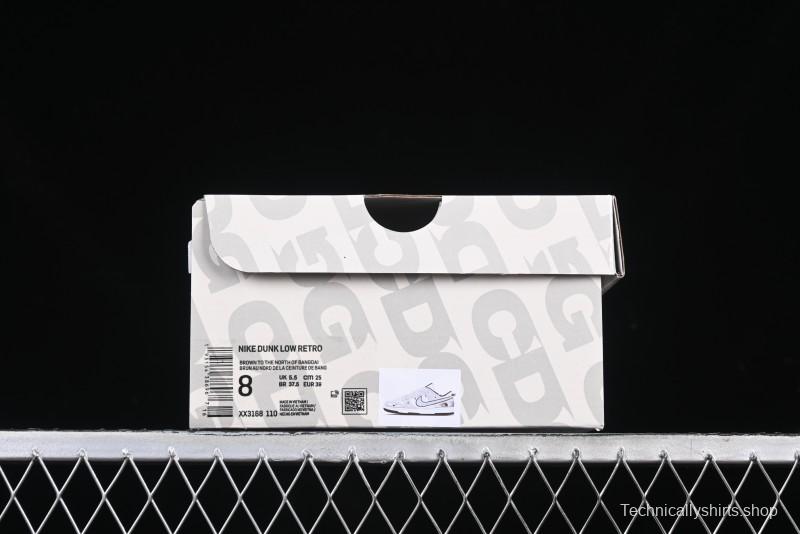 Nike SB Dunk Low The North Face x CDG Collaboration Anniversary Edition Custom Low-Top Casual Sneakers - XX3168-110