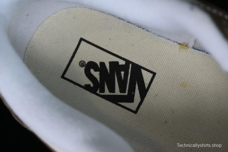 Vans Classics Knu Skool Coffee White Brown Slip-On Shoes - VN0009SAK330