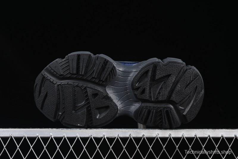 New York Yankees MLB Winner Chunky Height Increasing Thick Sole Running Shoes - 3ASHWD15N50BKS