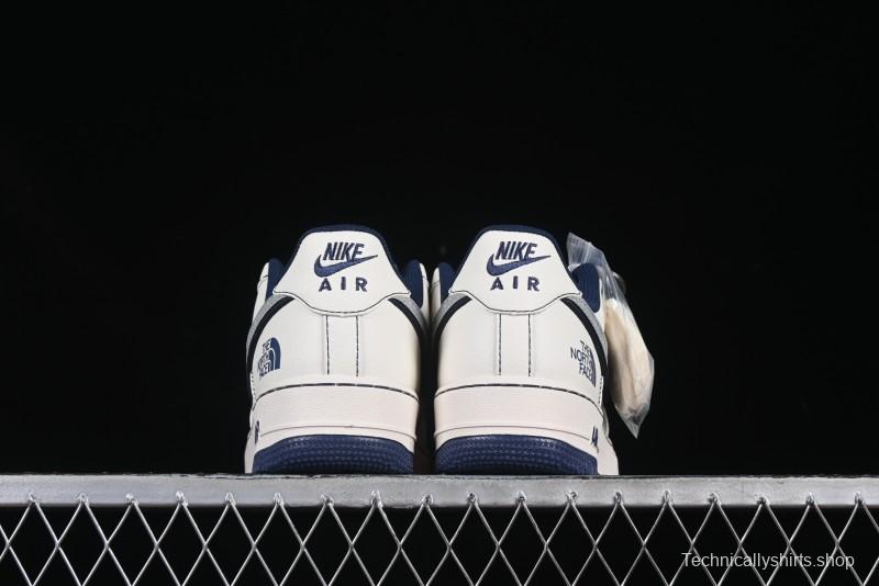 Nike Air Force 1 '07 Low The North Face x COMME des GARÇONS Navy Blue Line Casual Sneakers - HH7518-051