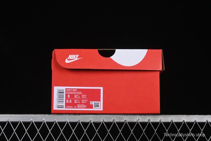 Nike P-6000 Premium Retro Casual Sneakers with Multi-Layer Design - CD6404-107