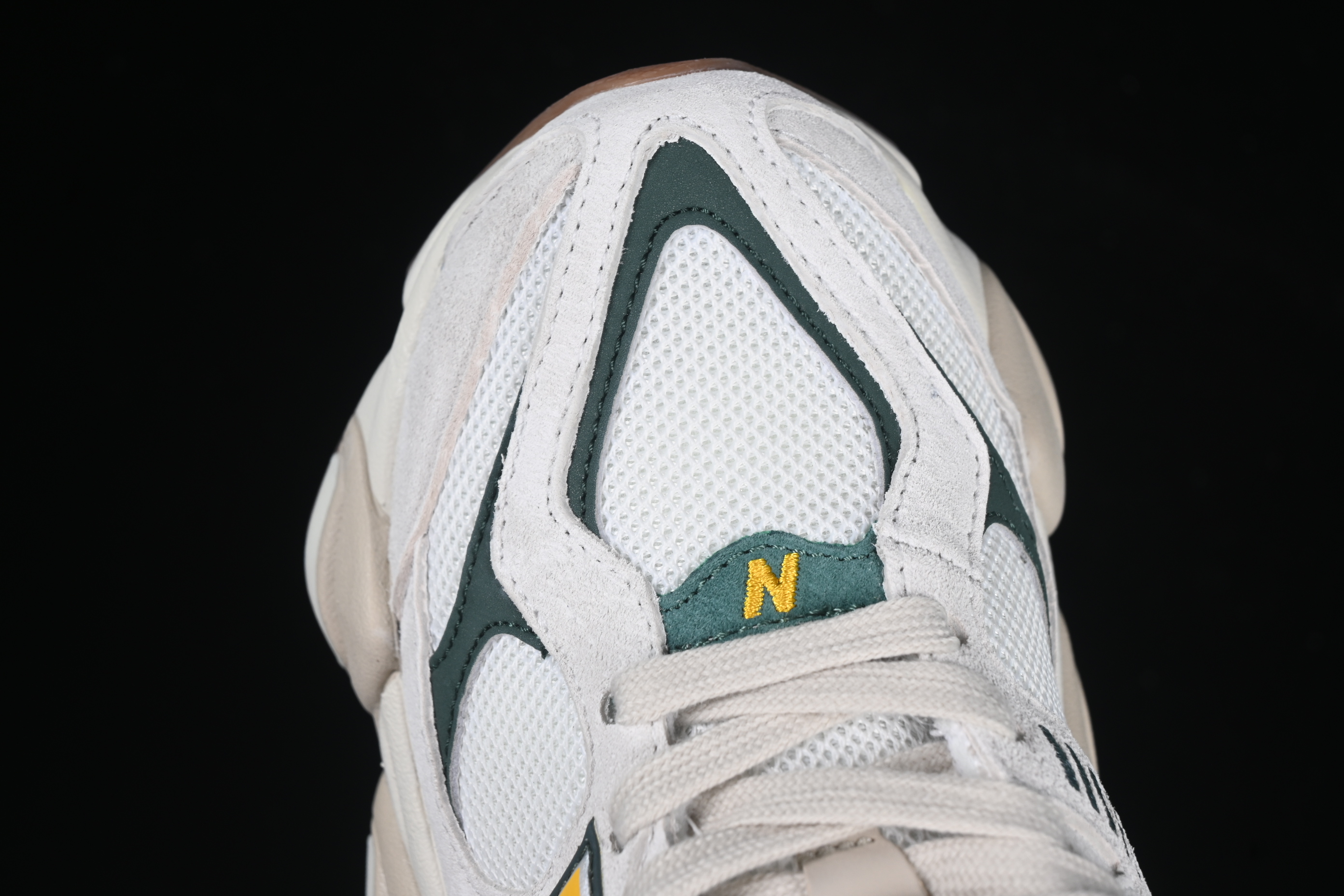 New Balance NB9060 Series Retro Casual Running Shoes with ABZORB Cushioning - U9060AGG