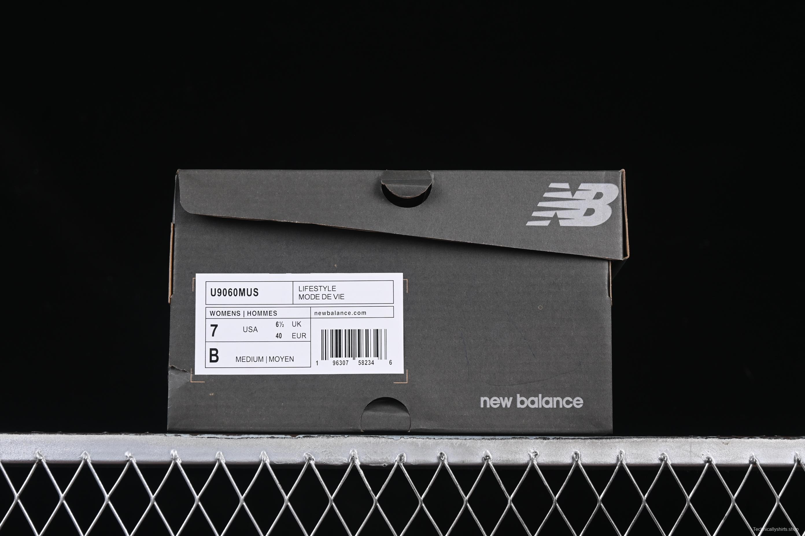 New Balance 9060 Retro Casual Running Shoes with ABZORB Cushioning Technology - U9060MUS