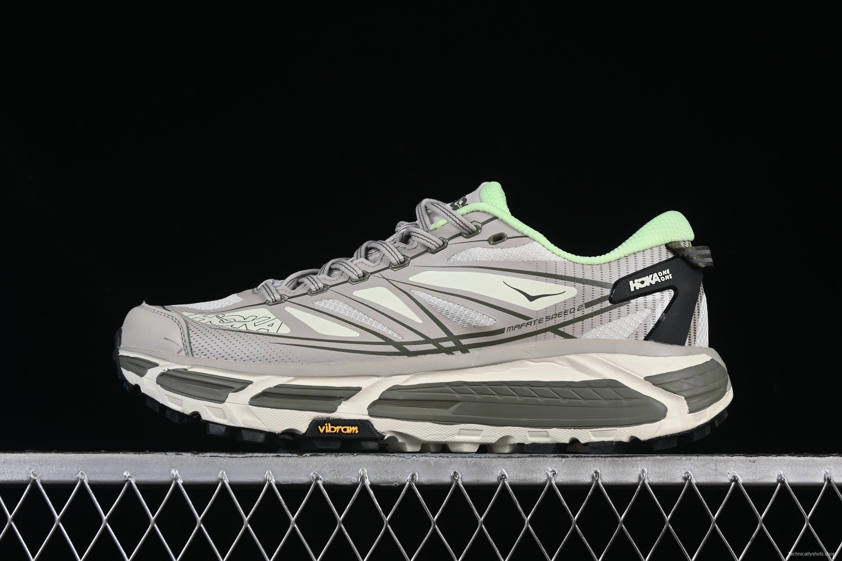 Hoka Mafate Speed 2 Ultra-Lightweight Cushioned Trail Running Shoes - 1126851 PTYC