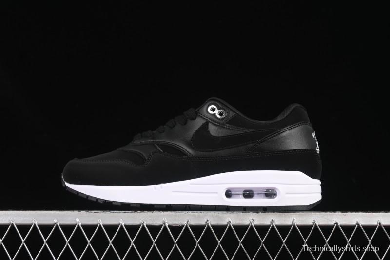 Nike Air Max 1 Retro Running Shoes with Half-Sole Air Cushion - 875844-001